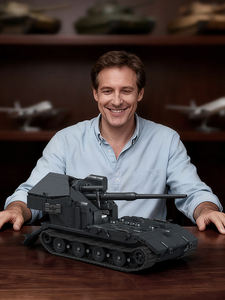 Waffentrager - Juego de Bloques de Construcción de Tanque Pesado Alemán E-100 de la Segunda Guerra Mundial, para Niños y Regalos - Product Image 4