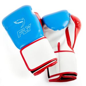 Gants de boxe RTS Blue Fly, cuir de vachette véritable de haute qualité, logo personnalisé, imperméables, séchage rapide, protection UV, ajustables - Product Image 2
