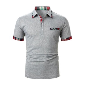 Camiseta de Golf Sublimada con Logotipo Personalizado OEM a Precio de Mayoreo, Camiseta de Hombre de Tela de Alta Calidad, Transpirable, para Verano - Product Image 6