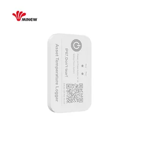 Minew Mst03 Bluetooth Asset Temperatuur Sensor Tag Kleine Iot Temperatuur Draagbare Datalogger 60000 Recorder