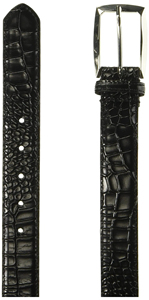 Ceinture ajustable en cuir pleine fleur de vache, faite à la main, avec boucle ardillon décontractée, largeur 3,5 cm, imperméable, durable, de haute qualité, confortable pour homme - Product Image 5