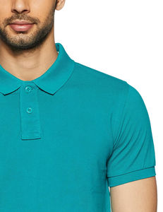 Camiseta Polo Transpirable Informal para Hombre, Fabricante de Marca Privada OEM, Sensación Premium, 200 GSM, Algodón y Poliéster, Fácil Cuidado - Product Image 3