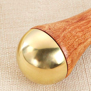 Meilleures ventes : Outil de massage Gua Sha en bois Kansa 100 % naturel pour la relaxation profonde du cuir chevelu, outils de massage pour le corps et les pieds - Product Image 5