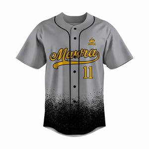 เสื้อเบสบอลสำหรับผู้ชายเสื้อทีมปักลายซับลิเมต - Product Image 2