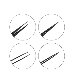 แหนบ ARISTON International แบบกำหนดโลโก้ฟรี รุ่น Volume 90 องศา สำหรับต่อขนตาและตกแต่งคิ้ว ปลายเรียบ ผลิตจากสแตนเลสสตีล รับผลิตแบรนด์ส่วนตัว - Product Image 2