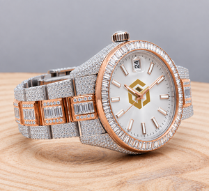 Luxury Stainless Steel Moissanite Diamond Iced Out <b>Watch</b> Men Women Fashion Wristwatch - Product Image 5