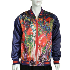 Chaquetas con Estampado por Sublimación Estilo Streetwear para Hombre, Chaqueta Sublimada con Logotipo Personalizado Más Vendida en Diferentes Colores - Product Image 1