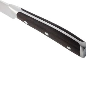 Couteaux à éplucher polyvalents en acier inoxydable avec lame de précision et manche en bois naturel pour éplucher et trancher les fruits et légumes - Product Image 4