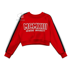 Delta |   Sigma |   Sweat-shirt universitaire pour femme Theta MCMVIII, style grec, rouge et blanc, col rond, vêtements de style universitaire - Product Image 1