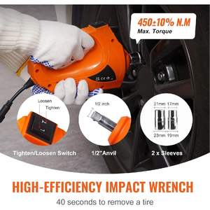 Pantalla LCD de 5 toneladas, Gato de coche eléctrico, luz LED, bomba inflable de elevación de coche portátil, llave de impacto hidráulica para camión de reparación de garaje - Product Image 4