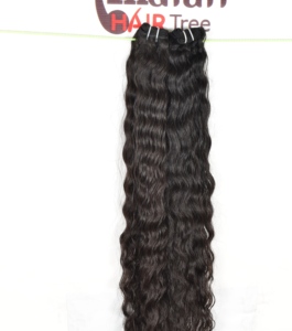 Raw Bundle 10-36 inches Curly Cuticle Aligned Unprocessed Machine Double drawn Natural Hair Color Indian Human Hair Extensions - Product Image 6