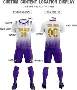 Uniforme de Fútbol sin Mangas con Cuello Redondo, Diseño Moderno, 100% Poliéster, Nuevo Estilo, Personalizable con Logotipo, Calidad Premium para Adultos - Product Image 3