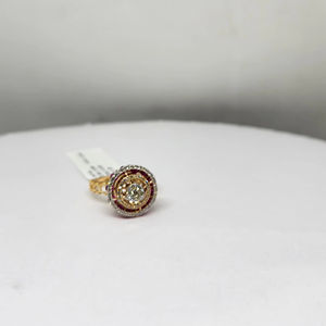 แหวนเพชรแท้ 9K ดีไซน์หรูหราสำหรับสุภาพสตรี ความบริสุทธิ์ระดับ SI สี H น้ำหนัก 0.8 กะรัต 1.5 กะรัต ชุบโรเดียม เครื่องประดับแฟชั่นสุดหรู น้ำหนักสุทธิ 3.53 กรัม - Product Image 1