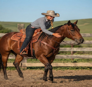 Selle de compétition équestre professionnelle SRS004 pour l'entraînement de chevaux de barrel racing, avec siège rembourré confortable en synthétique - Product Image 2