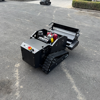 Mesin Pemotong Rumput Robot Mini Bermerek Global Termurah dengan Roda Karet untuk Taman