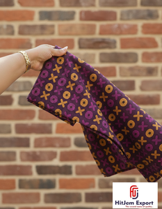 Tissu africain imprimé Ankara en coton de haute qualité pour la confection de vêtements féminins et les artisanat fait main au Cameroun - Product Image 6