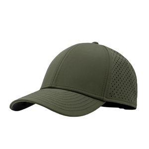 Casquettes de sport personnalisées avec logo en caoutchouc brodé en 3D, casquette de baseball imperméable à 6 panneaux pour hommes 2026 - Product Image 3