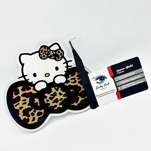 Cao Cấp Thiết Kế Chuyên Nghiệp Lông Mi Gạch Kitty Mèo Bow Phong Cách Acrylic Lash Gạch Bướm Bền Vững Nhãn Hiệu Riêng Lash Gạch - Product Image 3