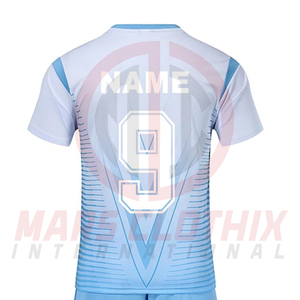 Professional High Quality Team Wear Soccer Uniform Customized Logo Printing <b>Light</b> Weight Polyester Material Soccer Uniforms - Product Image 4