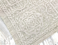 Fein handgeknüpfte, niedrigflorige Plüschteppiche mit flachem Flor |   Elegante Dekorative Teppiche für Wohnzimmer, Schlafzimmer, Essbereich und Eingangsbereich
