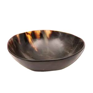 Bol en corne de buffle, petit bol en corne épaisse, plat à assaisonnement, boisson, luxe, vente chaude, décoration en corne de buffle - Product Image 1