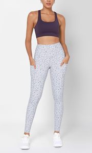 Leggings elásticos suaves para mujer con cintura elástica, diseño ajustado, pantalones deportivos cómodos para entrenamiento, correr - Product Image 2