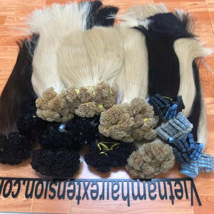 Extensiones de Cabello Humano 100% al por Mayor, Cabello Lacio Natural Remy para Mujer - Product Image 1