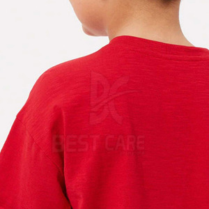 New Arrival Premium Quality Winter Basics Kid's Oversized T Shirts Casual Wear Breathable Comfortable Kid's Oversized T Shirts - Product Image 3