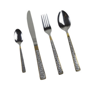 ชุดช้อนส้อมมาตรฐานสำหรับทำอาหารและรับประทานอาหาร ดีไซน์ตกแต่งบ้าน ตกแต่งร้านอาหารและโรงแรม ช้อนเซรามิกเคลือบเงาสำหรับเสิร์ฟ - Product Image 3