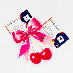 Paleta de Pestañas Acrílicas Personalizadas, Diseño de Mariposa, Cuadrada, Magnética, con Lazo, Cereza, Herramienta de Belleza Sostenible de Marca Privada - Product Image 6