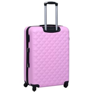 Juego de 2 Maletas Rígidas de ABS Rosa, Equipaje Premium para Viajar Fácilmente - Product Image 5