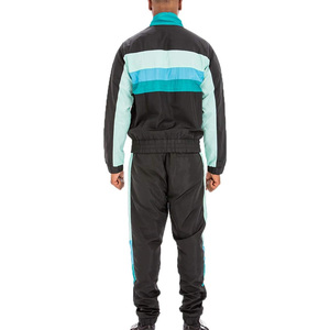 Conjuntos de Chaqueta y Pantalones Cortavientos con Marca Personalizada, Ropa Deportiva Ligera para Exteriores con Impresión de Logotipo Personalizado para Correr - Product Image 4