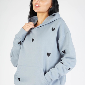 Hoodies oversize pour femmes, couleur unie, coupe ample, style streetwear, pull à capuche, vêtements professionnels pour femmes - Product Image 4
