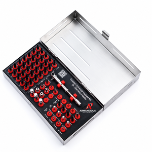 Hot Sale Reusable Manual Dental Implant <b>Bone</b> Expander Kit <b>Saw</b> Disk Expander Screws German Grade Stainless Steel CE Certified - Product Image 6