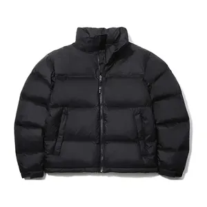 Veste matelassée à bulles pour homme, logo personnalisé, veste en duvet brillante, imperméable, respirante, veste matelassée à bulles, livraison DDP - Product Image 1