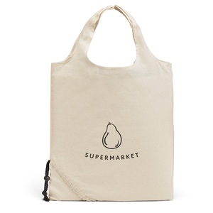 Sac de courses en toile premium, grand format, réutilisable, pliable, avec poches, pour épicerie, promotionnel, lavable, style tendance - Product Image 2