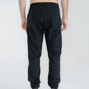 High Quality Custom <b>Men's</b> Sports Baggy Track Pant Windbreaker Canvas Lightweight <b>Nylon</b> Anti-Wrinkle Hip Hop Sweat Elastic - Product Image 3