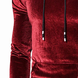 สินค้ามาแรงปี 2025 ชุดวอร์มกำมะหยี่ผ้าฝ้ายสำหรับผู้หญิง เสื้อครอปฮู้ดดี้กำมะหยี่และกางเกงขายาว ชุดเซ็ต 2 ชิ้นสำหรับสาวๆ - Product Image 5