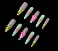 Ongles 100% faits à la main, réduction sur le volume, plus vous achetez, moins cher vous payez, designs colorés, personnalisables OEM, faux ongles durables, livraison dans le monde entier