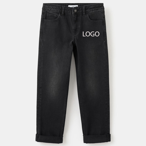 Pantalons pour enfants en tissu doux et élégant avec un design tendance et une couleur unie / Service OEM Vêtements décontractés à la mode pour les acheteurs en gros - Product Image 1