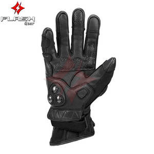 Guantes de Motocicleta Personalizados de Fibra de Carbono con Pantalla Táctil Impermeable, Guantes de Carreras de Cuero para Hombre de Alta Calidad - Product Image 4