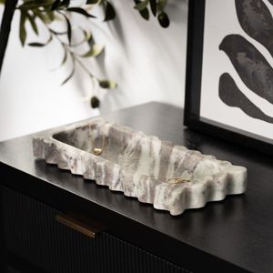 Handcrafted Marble Catchall <b>Tray</b> - Product Image 1
