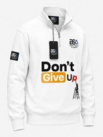 Sweat-shirts polaires pour hommes à demi-zip, col rabattu, coupe classique, impression numérique multicolore, collection hiver, vente en gros, OEM