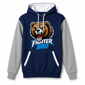 Sudadera con Capucha Deportiva para Hombre, Ropa Deportiva de Algodón y Felpa, Sudadera Premium Suave y Cálida, Logotipo Personalizado, Diseño Personalizado - Product Image 1