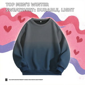 Top Selling <b>Men's</b> Winter Casual <b>Pullover</b> Sweatshirts Solid Pattern High Quality Durable Material Lightweight - Product Image 2