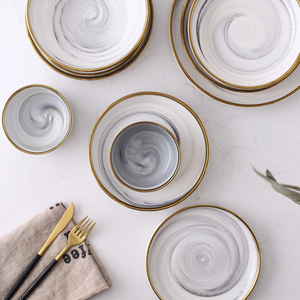 Luxury Contemporary <b>Dinner</b> Set With Premium Matte Ceramic Finish Elegant Serving Plates Decorative Bowls - Product Image 4