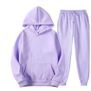 2025 Unisex Hoodie Fitness Gym Sportswear Men's Jogger <b>Running</b> Set Winter Sports Tracksuit with Plus Size Feature - Product Image 2