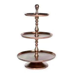 Soporte de Metal Contemporáneo para Pasteles y Postres, Exhibidor de Cupcakes, Presentación Premium - Product Image 3