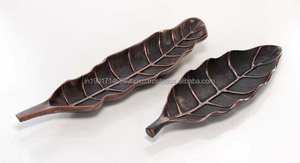 Rounded Serving Tray Tableware Design Metal Decor Multiple Finishing Fruits Storage Designer Tray - Product Image 6