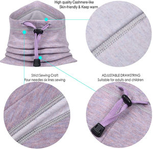 Cache-cou respirant en polyester personnalisé avec logo par sublimation pour la vente en gros – Cache-cou respirant pour le cou et le visage - Product Image 2